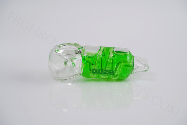 OOZE CRYO FREEZABLE Glycerin Glass Bowl Hand Art Tobacco Pipe