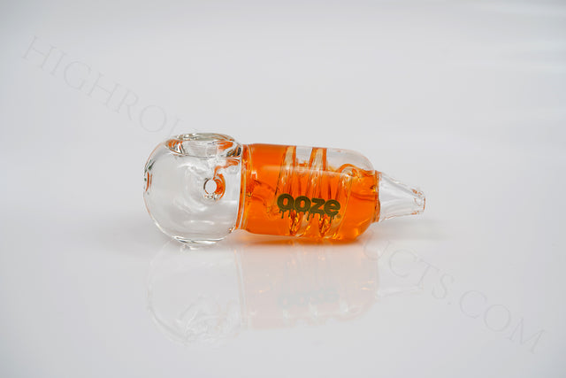 OOZE CRYO FREEZABLE Glycerin Glass Bowl Hand Art Tobacco Pipe