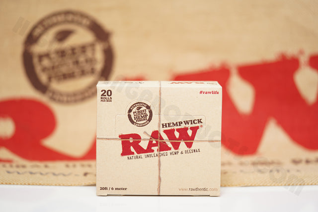 Full Box 20 Rolls(20 ft / 6 meter In Each Roll) Of Raw Hemp Wick