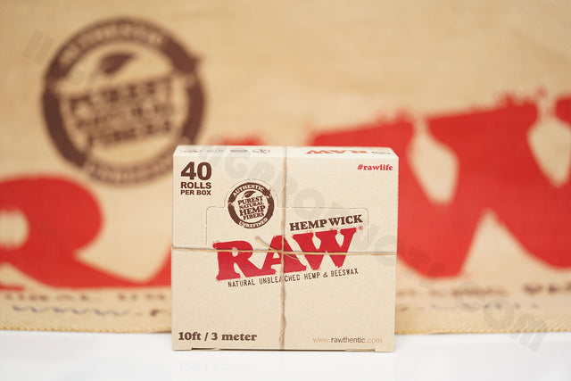 Full Box 40 Rolls(10 ft / 3 meter In Each Roll) Of Raw Hemp Wick