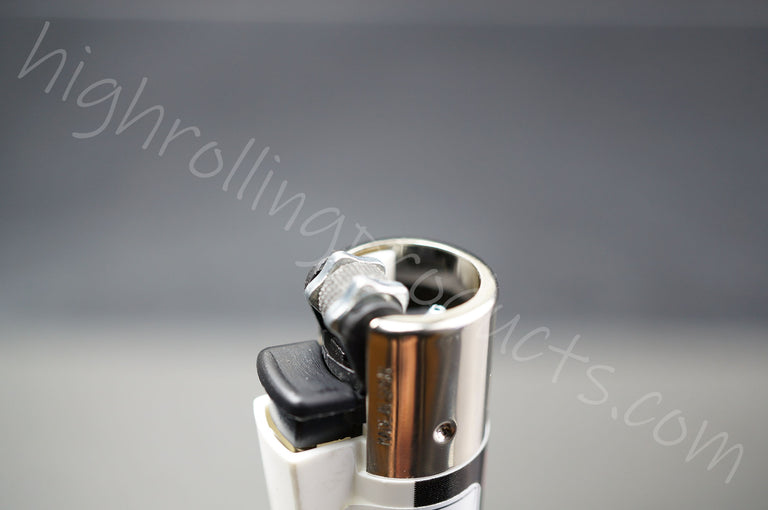 4x Clipper Refillable Lighters "Las Vegas" Collection
