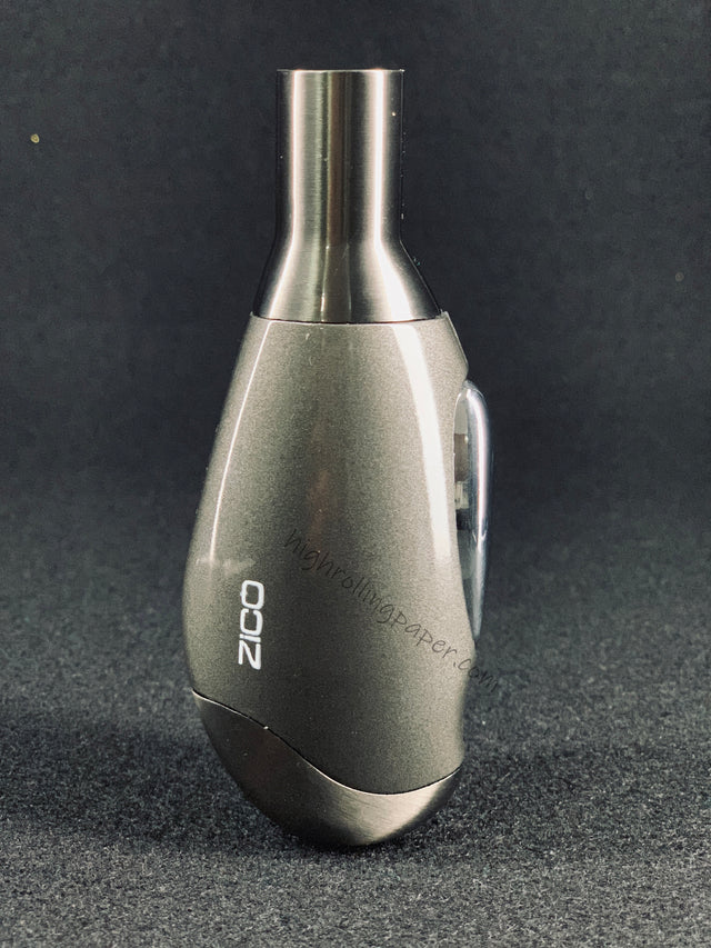 Zico MT-06 Butane Refillable Adjustable Single Torch Flame Lighter (Gunmetal Gray color)